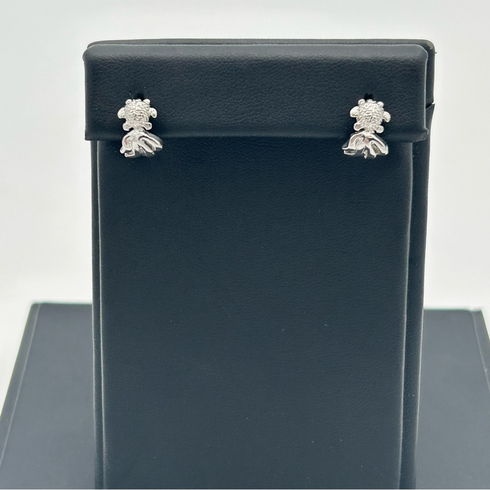 Sterling Silver Aquatic Earrings